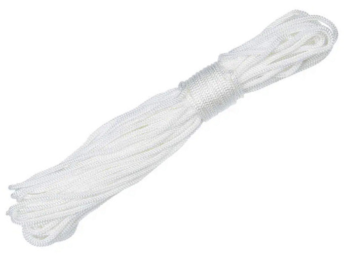 Фал капроновый №4 50м (30шт/уп) - фото в Миди Лтд Изображение товара Фал капроновый №4 50м (30шт/уп) в Миди Лтд