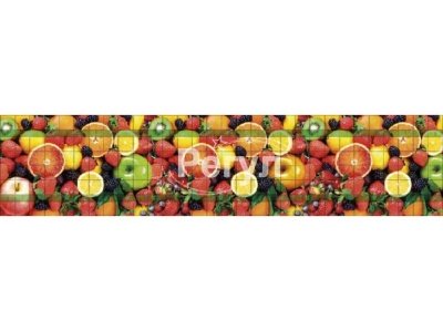 Изображение товара Панель ПВХ панно Фруктовый десерт 0,6*944*645мм 2,835м.кв (3шт/уп) в Миди Лтд