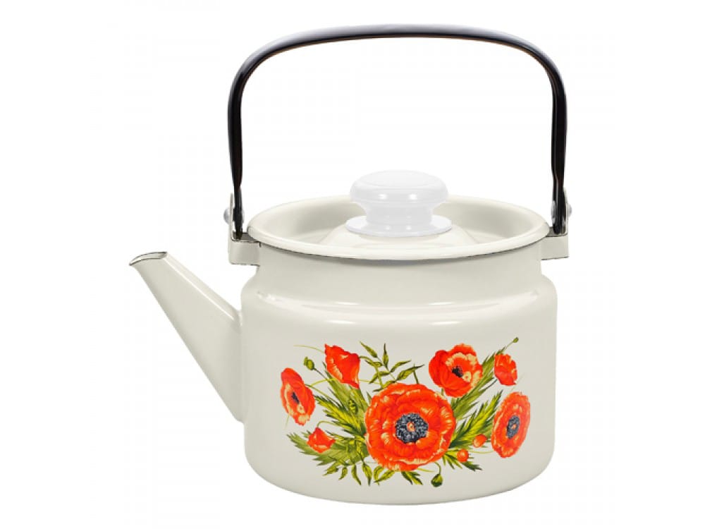 Чайник эмаль жемчужная 3,5л Июнь С-2713П2/4Жм (4шт/уп) - фото в Миди Лтд Изображение товара Чайник эмаль жемчужная 3,5л Июнь С-2713П2/4Жм (4шт/уп) в Миди Лтд