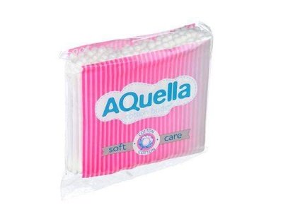 Изображение товара Ватные палочки AQUELLA (100шт/уп) (120шт/кор) в Миди Лтд