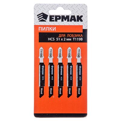 Изображение товара Пилки для эл.лобзика ЕРМАК Т-119В           ХХ в Миди Лтд