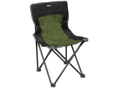Изображение товара Стул складной походный со спинкой Премиум 3 NIKA 460x460x770 черный-хаки X  в Миди Лтд