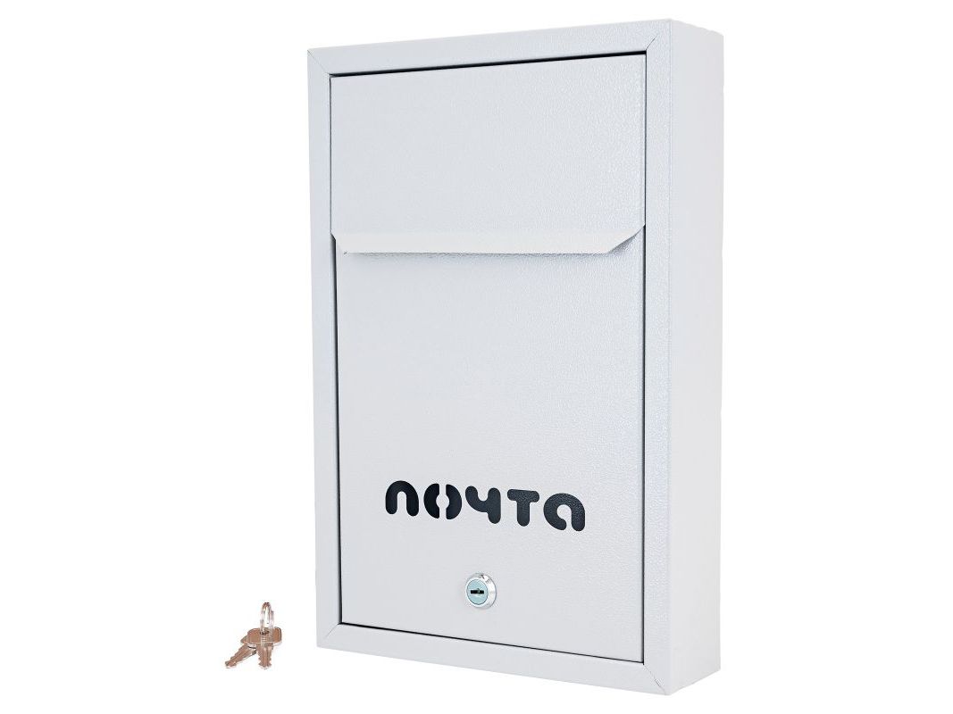 Изображение товара Ящик почтовый Альфа люкс серый (10шт/уп) в Миди Лтд