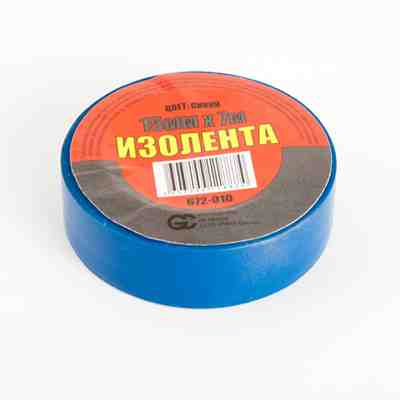 Изображение товара Изолента РVC GLOBE 15мм-7м синяя      ХХ в Миди Лтд