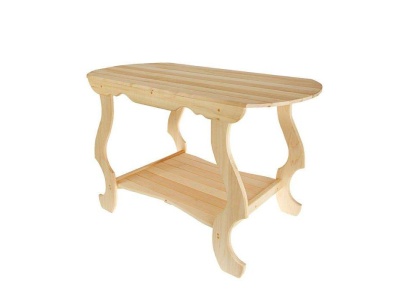 Стол с фигурными ножками и полкой  1200*630*730мм - фото в Миди Лтд Изображение товара Стол с фигурными ножками и полкой  1200*630*730мм в Миди Лтд