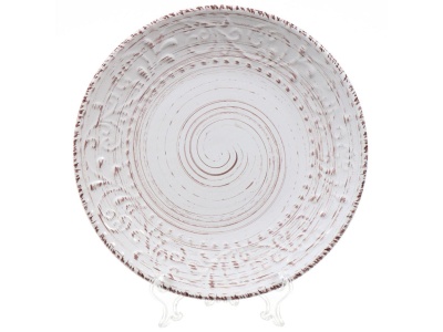 Изображение товара Тарелка обеденная керамика круглая 27см Daniks Энже (6шт/уп) в Миди Лтд