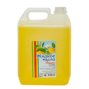 Изображение товара Жидкое мыло Радуга "Лимон" 5л (179514) в Миди Лтд