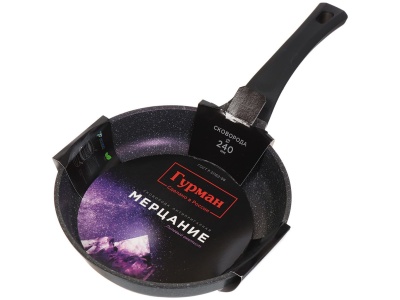 Изображение товара Сковорода Гурман 24см антипригарное покрытие Мерцание Лиловый аметист (10шт/уп) в Миди Лтд