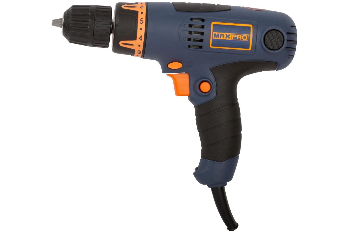Дрель-Шуруповерт электрическая MAX-PRO 0-750 - фото в Миди Лтд Изображение товара Дрель-Шуруповерт электрическая MAX-PRO 0-750 в Миди Лтд