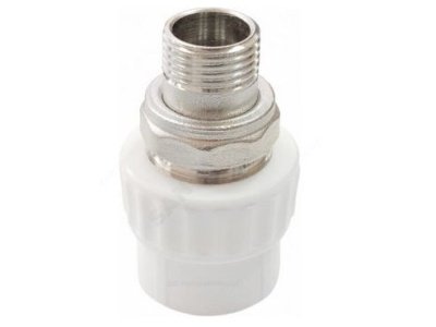 Изображение товара Муфта американка PPR 20*3/4 для радиатора наружная резьба Valfex (25шт/уп) в Миди Лтд