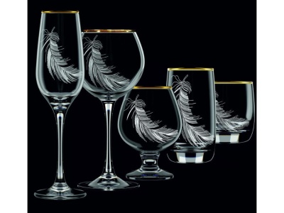 Изображение товара Фужер Перо 210мл 6шт (4шт/уп) Х в Миди Лтд