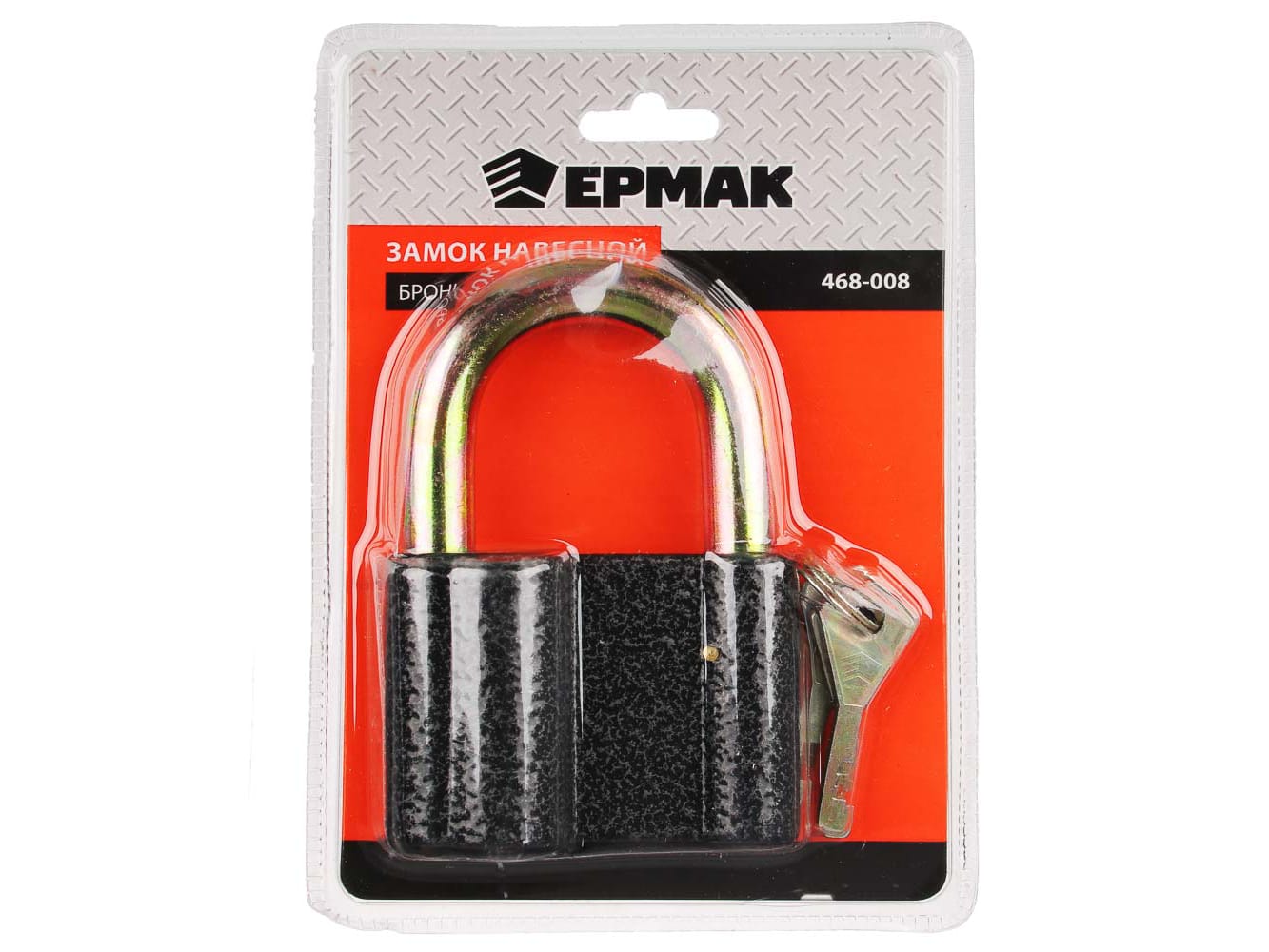 Изображение товара Замок навесной 80мм Ермак бронь (48шт/кор) в Миди Лтд