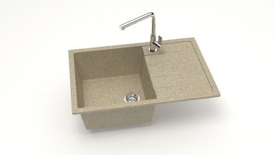 Изображение товара Мойка матовая Карельский Камень Joli 161/Q5 (760*509мм) песочная в Миди Лтд