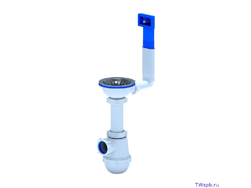 Сифон Ани Грот 3 1/2"*40 с переливом мойки (10шт/уп) - фото в Миди Лтд Изображение товара Сифон Ани Грот 3 1/2"*40 с переливом мойки (10шт/уп) в Миди Лтд