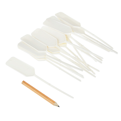 Набор Памятка цветовода указатель цветочный пластиковый (20шт/уп) + карандаш (80шт/кор) - фото в Миди Лтд Изображение товара Набор Памятка цветовода указатель цветочный пластиковый (20шт/уп) + карандаш (80шт/кор) в Миди Лтд