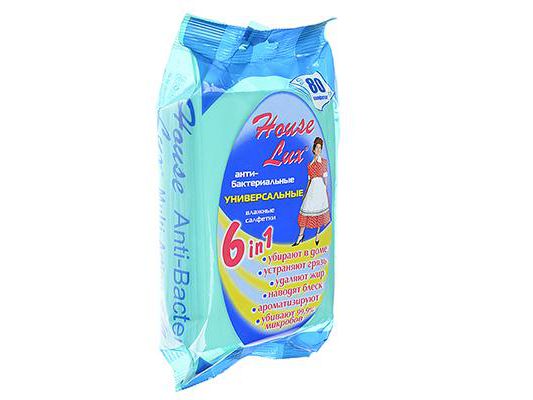 Изображение товара Салфетки влажные HOUSE LUX           ХХ в Миди Лтд