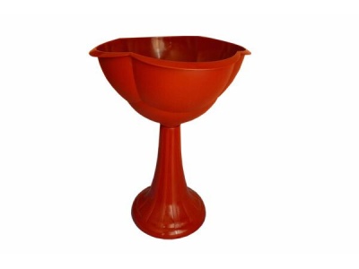 Кашпо на высокой стойке 30л терракот (2шт/уп) - фото в Миди Лтд Изображение товара Кашпо на высокой стойке 30л терракот (2шт/уп) в Миди Лтд