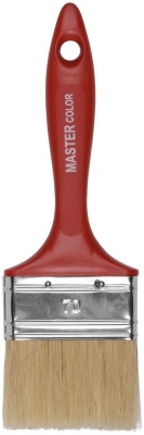 Изображение товара Кисть флейцевая толщ 12 мм светлая натур щетина 70мм (12шт/уп) в Миди Лтд