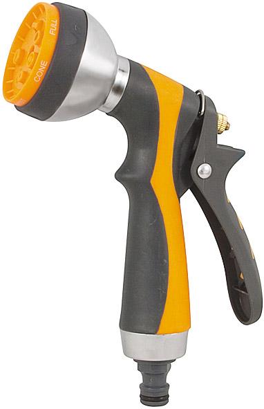 Пистолет для полива ПРОФИ 7 режимов 210мм 77675 - фото в Миди Лтд Изображение товара Пистолет для полива ПРОФИ 7 режимов 210мм 77675 в Миди Лтд