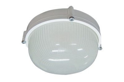 Изображение товара Светильник Элетех НПП 03-100-009 "Банник" 1101 круг большой белый 1*100Вт Е27 IP65 в Миди Лтд