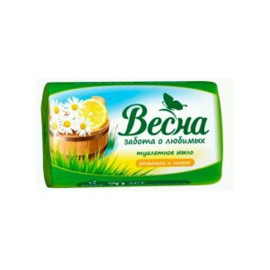 Изображение товара Мыло ВЕСНА "Ромашка и Лимон" 90г (135128) в Миди Лтд