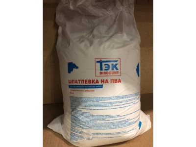 Изображение товара Шпатлевка на основе ПВА ТЭК полимерная 15кг (42шт/пал) в Миди Лтд