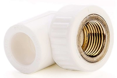 Изображение товара Уголок PPR 25*1/2 с внутренней резьбой (28шт/уп) в Миди Лтд