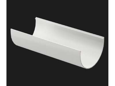 Желоб водосточный DOCKE LUX пломбир диаметр 141 мм дл.3000мм - фото в Миди Лтд Изображение товара Желоб водосточный DOCKE LUX пломбир диаметр 141 мм дл.3000мм в Миди Лтд