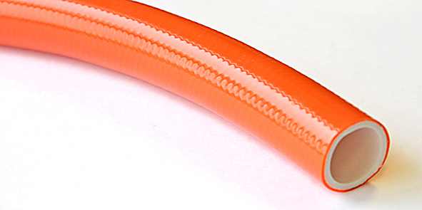 Изображение товара Шланг ПВХ 20мм х 3мм (20метров) поливочный (ЯНТАРЬ ОРАНЖЕВЫЙ) в Миди Лтд