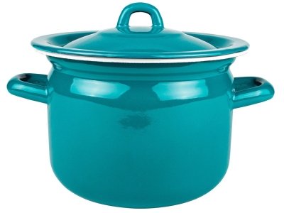 Кастрюля эмаль 4,5л Морская волна Р-1615Б/3 (4шт/уп) Х - фото в Миди Лтд Изображение товара Кастрюля эмаль 4,5л Морская волна Р-1615Б/3 (4шт/уп) Х в Миди Лтд