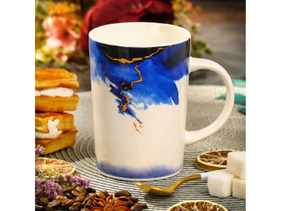 Изображение товара Кружка керамика 340мл Daniks Резинарт (12шт/уп) в Миди Лтд