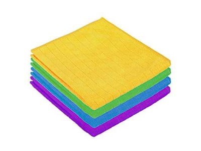 Салфетка из микрофибры универсальная в клетку 30*30см 4 цвета VETTA - фото в Миди Лтд Изображение товара Салфетка из микрофибры универсальная в клетку 30*30см 4 цвета VETTA в Миди Лтд