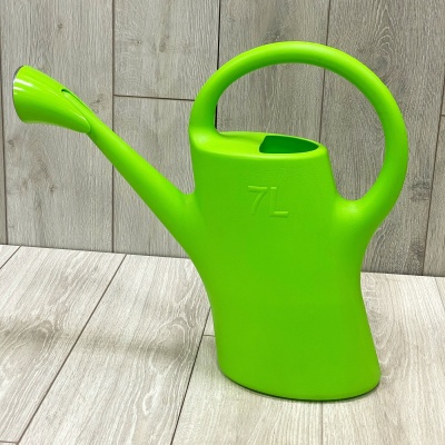 Изображение товара Лейка пластик 7,0л Radivas Премиум Зеленая (6шт/уп) в Миди Лтд