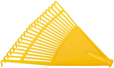 Изображение товара Грабли веерные УМЕЛЕЦ полипропиленовые без черенка желтые (10шт/уп) в Миди Лтд