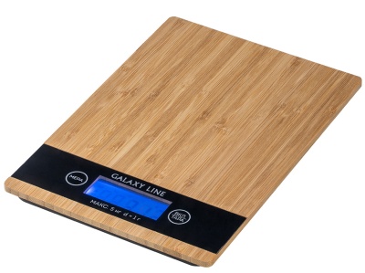 Весы кухонные электронные GALAXY LINE GL 2811 максимальная нагрузка 5кг бамбуковая платформа - фото в Миди Лтд Изображение товара Весы кухонные электронные GALAXY LINE GL 2811 максимальная нагрузка 5кг бамбуковая платформа в Миди Лтд