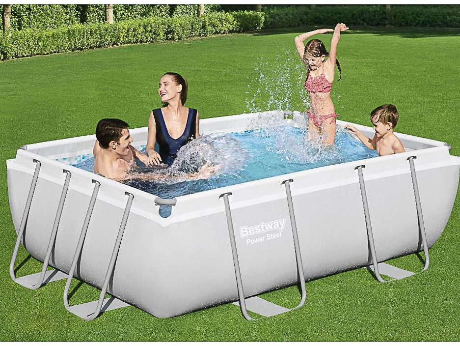 Изображение товара Бассейн каркасный с фильтр-насосом и диспенсером BESTWAY 282*196*84см 56629 в Миди Лтд