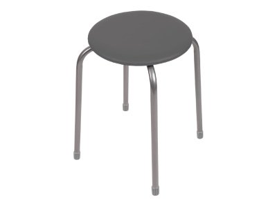 Табурет Ника эконом 2 NIKA 450х465мм серый - фото в Миди Лтд Изображение товара Табурет Ника эконом 2 NIKA 450х465мм серый в Миди Лтд