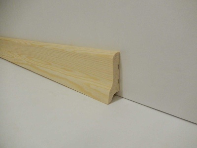 Плинтус гладкий евро сорт А-А 50 2,5м (20шт/уп) - фото в Миди Лтд Изображение товара Плинтус гладкий евро сорт А-А 50 2,5м (20шт/уп) в Миди Лтд