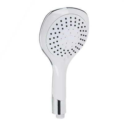 Изображение товара Лейка для душа RAIN 3 режима диаметр 120мм (100шт/кор) хром/белый в Миди Лтд