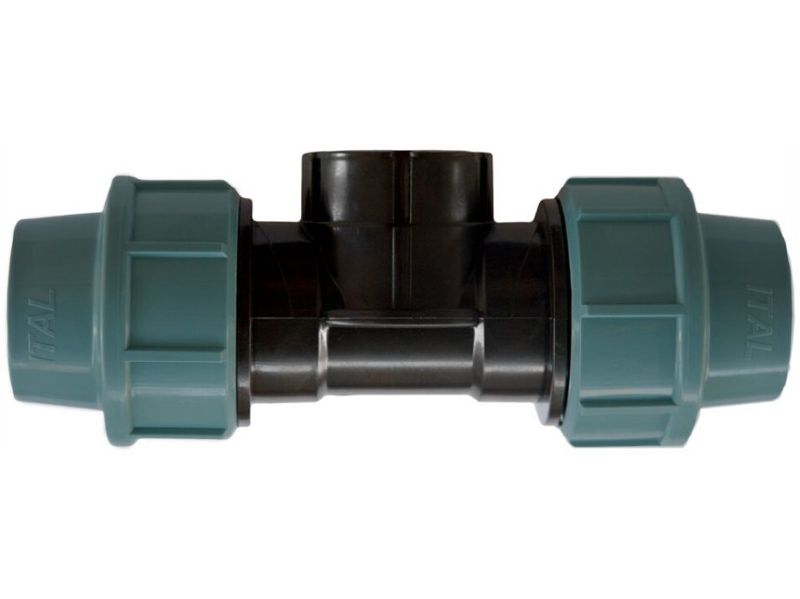 Изображение товара Тройник ПНД 63*2 ВР*63 ИТАЛ (24шт/уп) в Миди Лтд