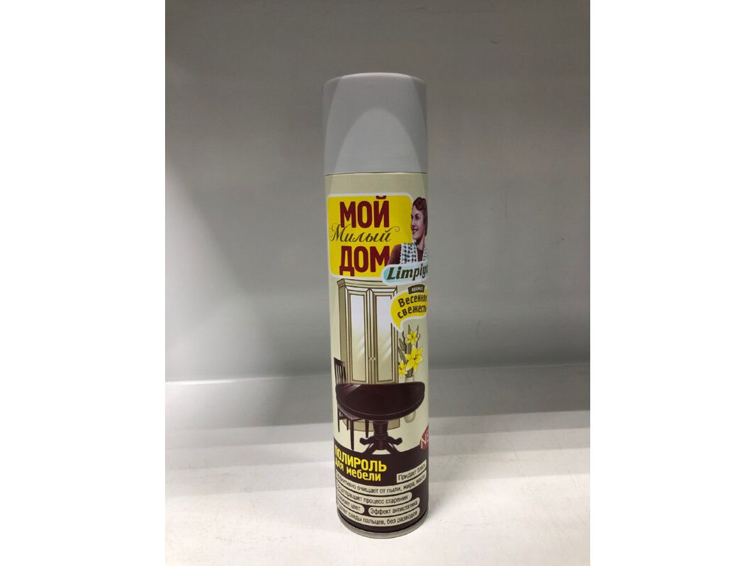 Изображение товара Полироль-Очиститель "Весенняя свежесть" 300мл (12шт/уп) в Миди Лтд