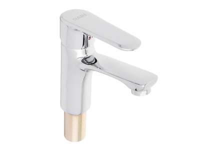 Смеситель для раковины карт.35мм, гайка, латунь RAIN Гранат - фото в Миди Лтд Изображение товара Смеситель для раковины карт.35мм, гайка, латунь RAIN Гранат в Миди Лтд