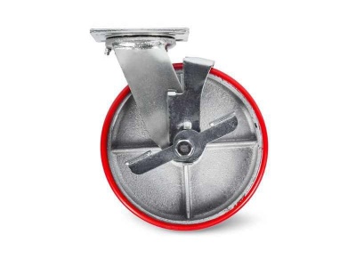 Колесо большегрузное поворотн. тормоз PU (SCpb 63) 150мм - фото в Миди Лтд Изображение товара Колесо большегрузное поворотн. тормоз PU (SCpb 63) 150мм в Миди Лтд