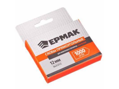 Изображение товара Скоба закаленная 12мм (11,3*0,7мм) д/мебел.степлера (уп-1000шт) в Миди Лтд