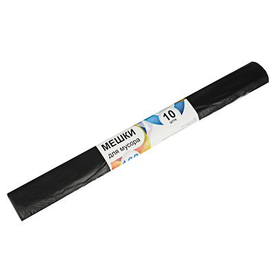 Мешки для мусора 160л, 10шт черные (20шт/кор) - фото в Миди Лтд Изображение товара Мешки для мусора 160л, 10шт черные (20шт/кор) в Миди Лтд
