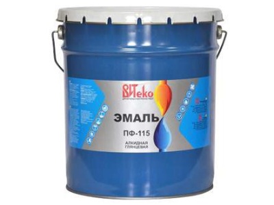 Эмаль ПФ-115 ВИТЕКО синяя глянцевая 20кг (33шт/пал) Х - фото в Миди Лтд Изображение товара Эмаль ПФ-115 ВИТЕКО синяя глянцевая 20кг (33шт/пал) Х в Миди Лтд