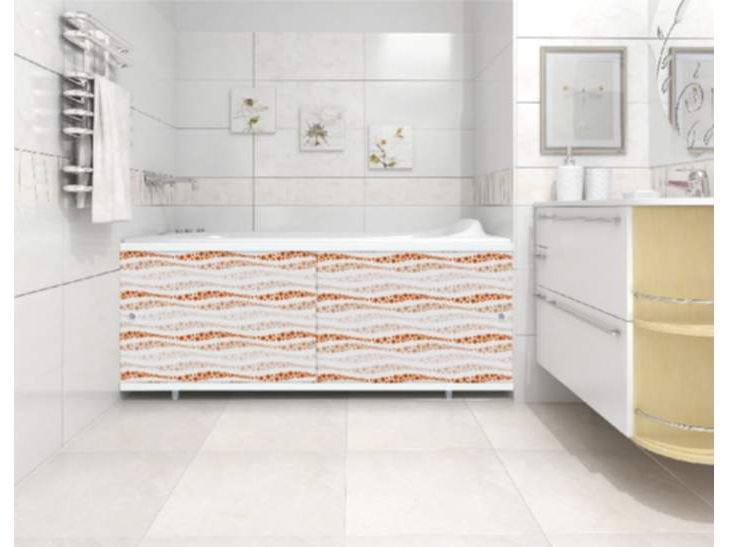 Экран под ванну 1,68м Кварт камешки бежевые (6шт/уп) - фото в Миди Лтд Изображение товара Экран под ванну 1,68м Кварт камешки бежевые (6шт/уп) в Миди Лтд