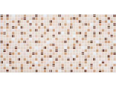 Изображение товара Панель ПВХ мозаика кофе коричневый толщ 0,4мм 0,957*480 (30шт/уп) в Миди Лтд