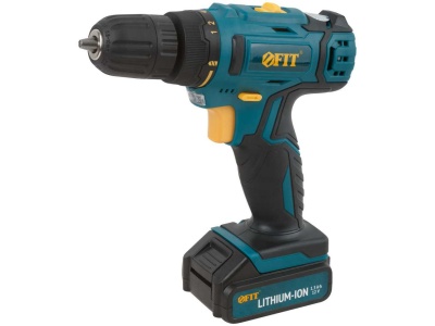 Дрель-Шуруповерт Fit 0-400/1450  (коробка) - фото в Миди Лтд Изображение товара Дрель-Шуруповерт Fit 0-400/1450  (коробка) в Миди Лтд