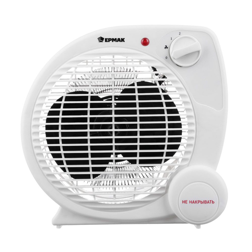 Изображение товара Тепловентилятор ТВ-2002 ЕРМАК 3 режима, защита от перегрева, индикатор включения  2кВт (8шт/кор) в Миди Лтд